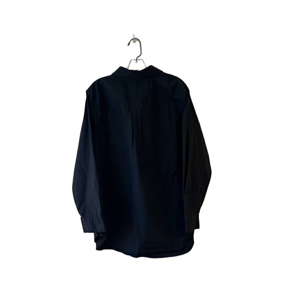 Isaac Mizrahi Live! Women's Long Sleeve Woven Black Tunic Blouse Size 20W - Picture 5 of 8